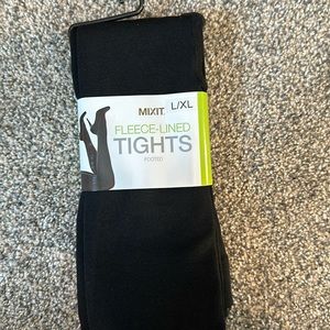 New women’s fleece lined tights. Size L/XL